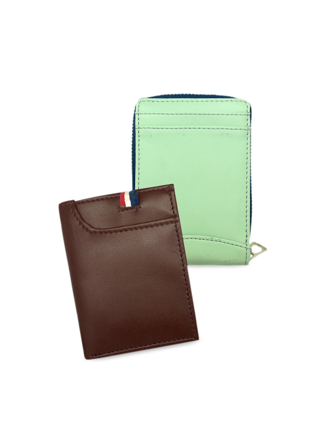 

GREEN DRAGONFLY Set Of 2 Wallet & Card Holder Combo Gift Set