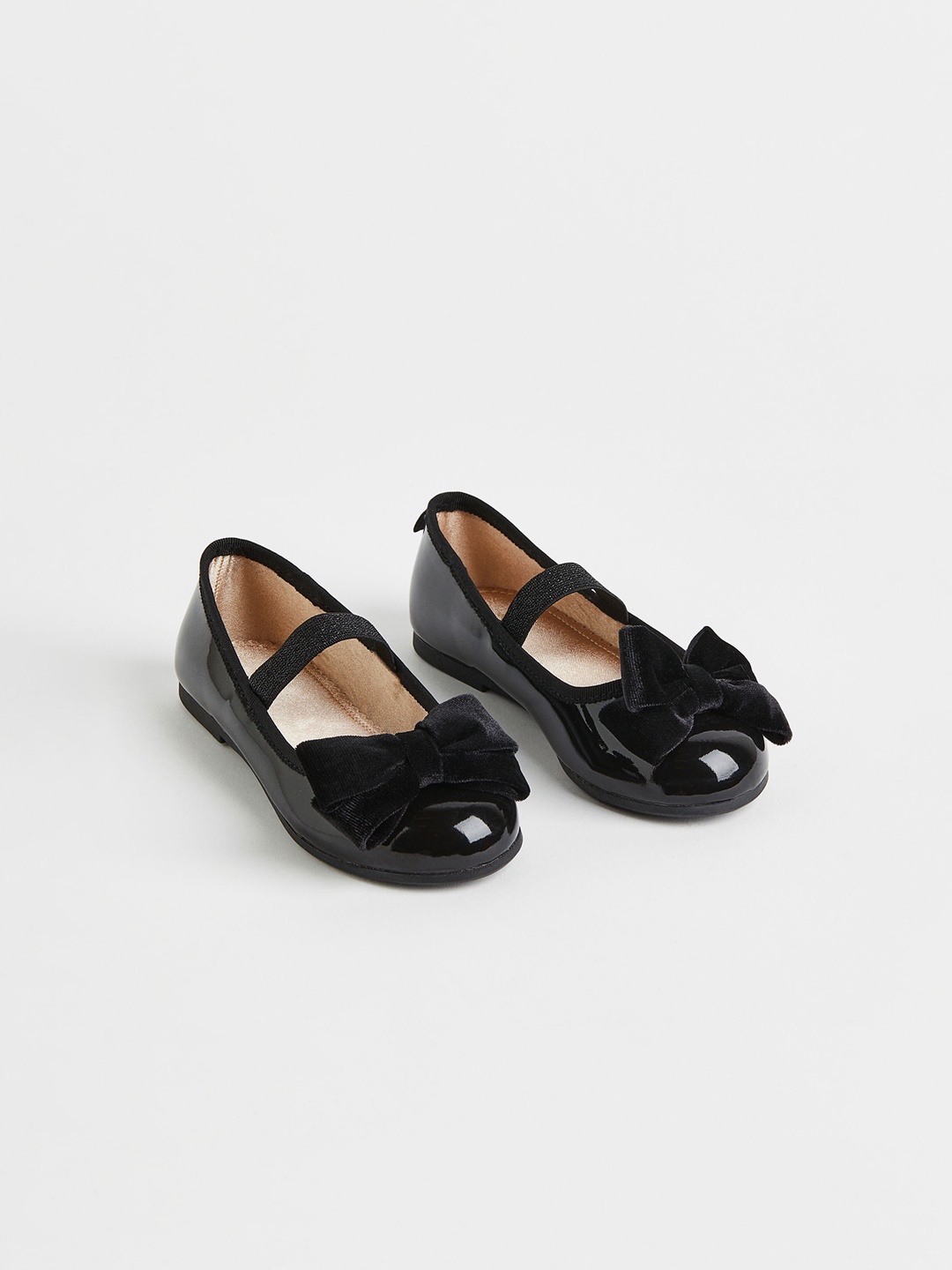 

H&M Girls Ballet Pumps, Black
