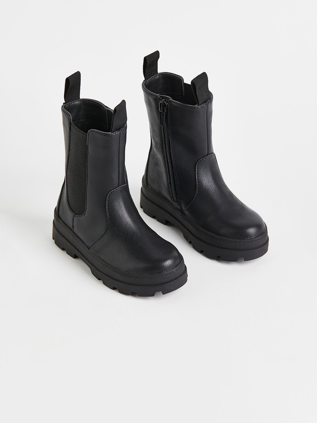 

H&M Girls Chelsea Boots, Black