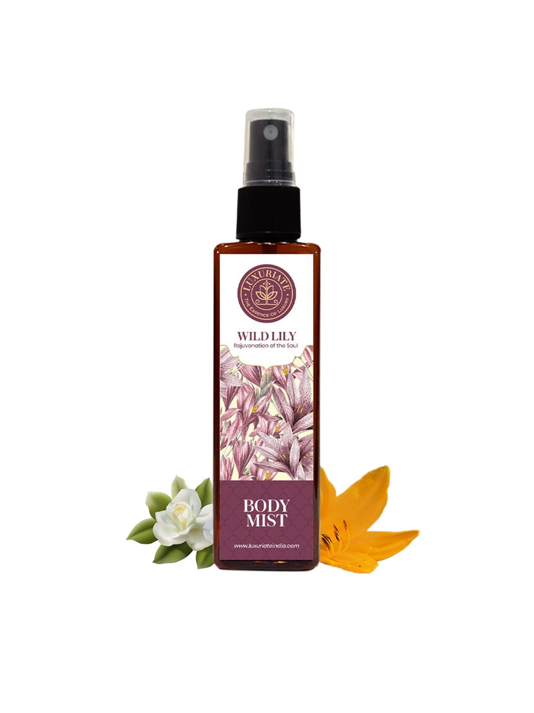 

LUXURIATE Wild Lily Fragrance Body Mist - 100ml, Mauve