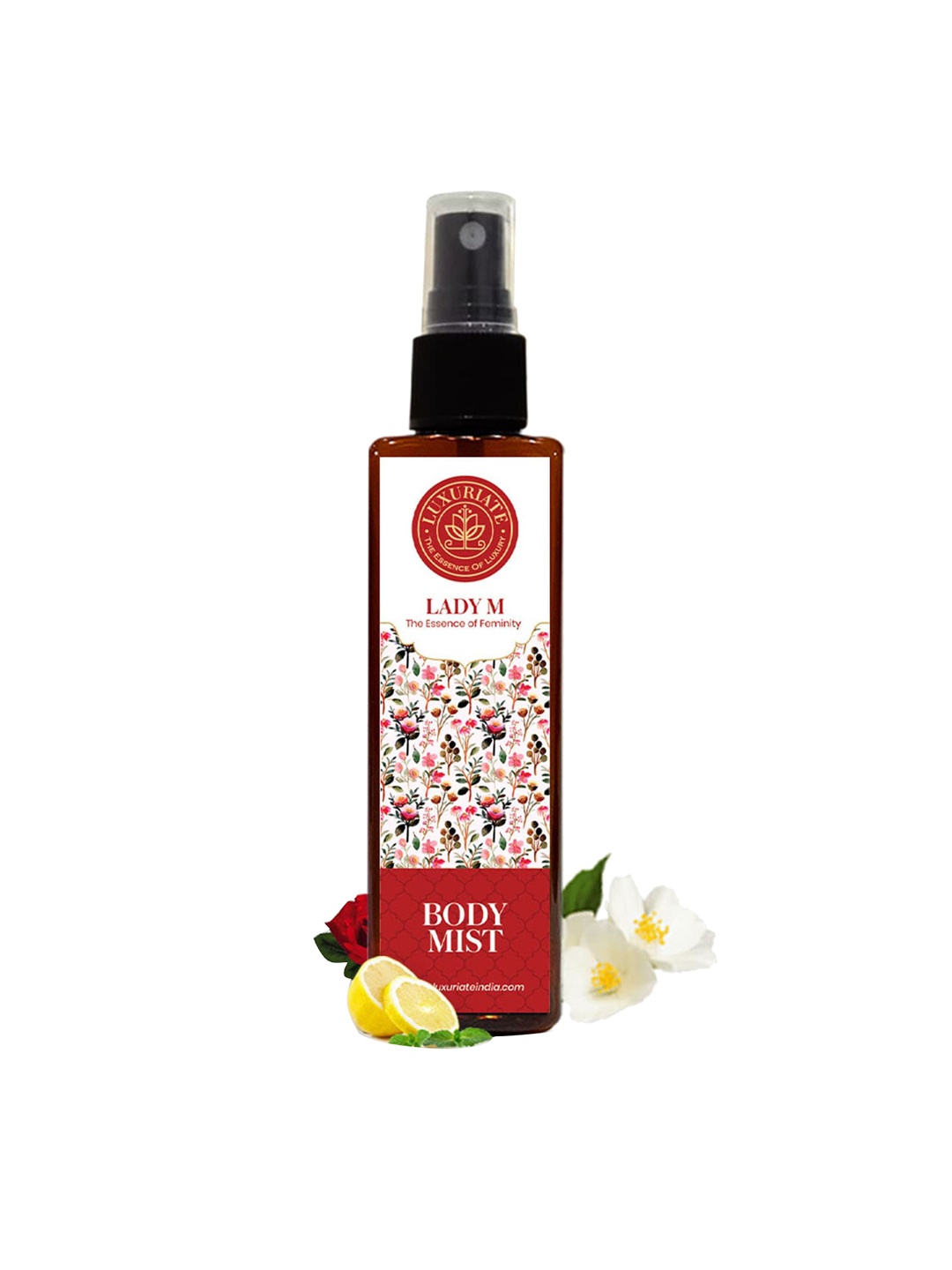 

LUXURIATE Lady M The Essence Of Feminity Fragrance Body Mist - 100ml, Red