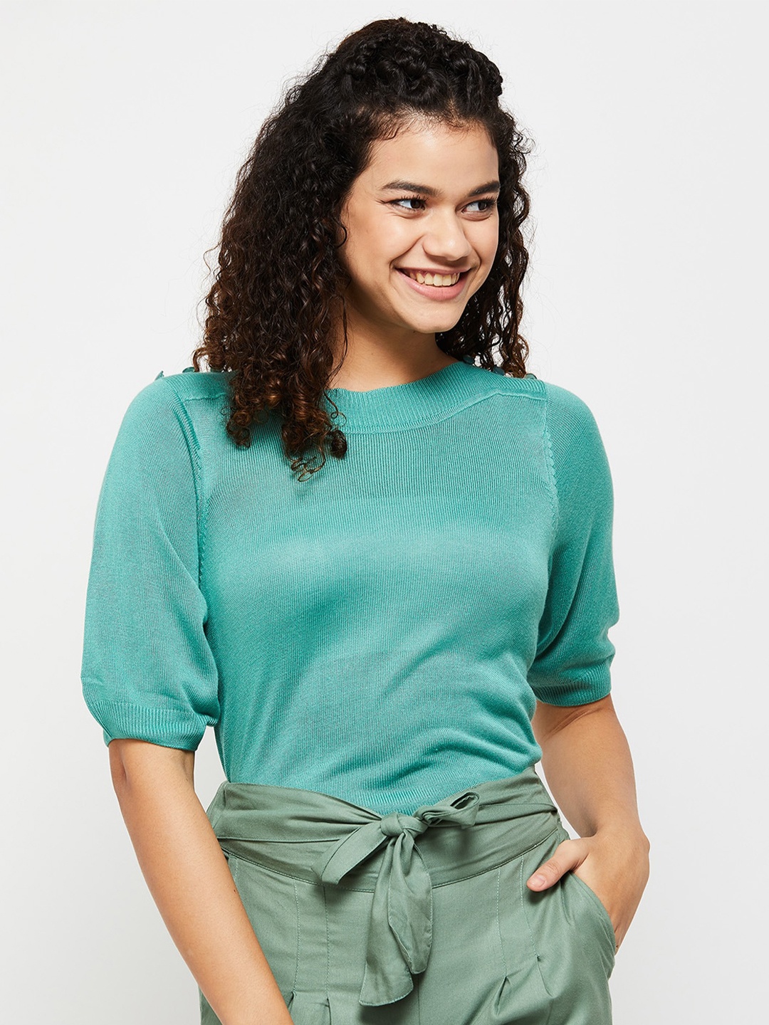 

max Green Regular Top