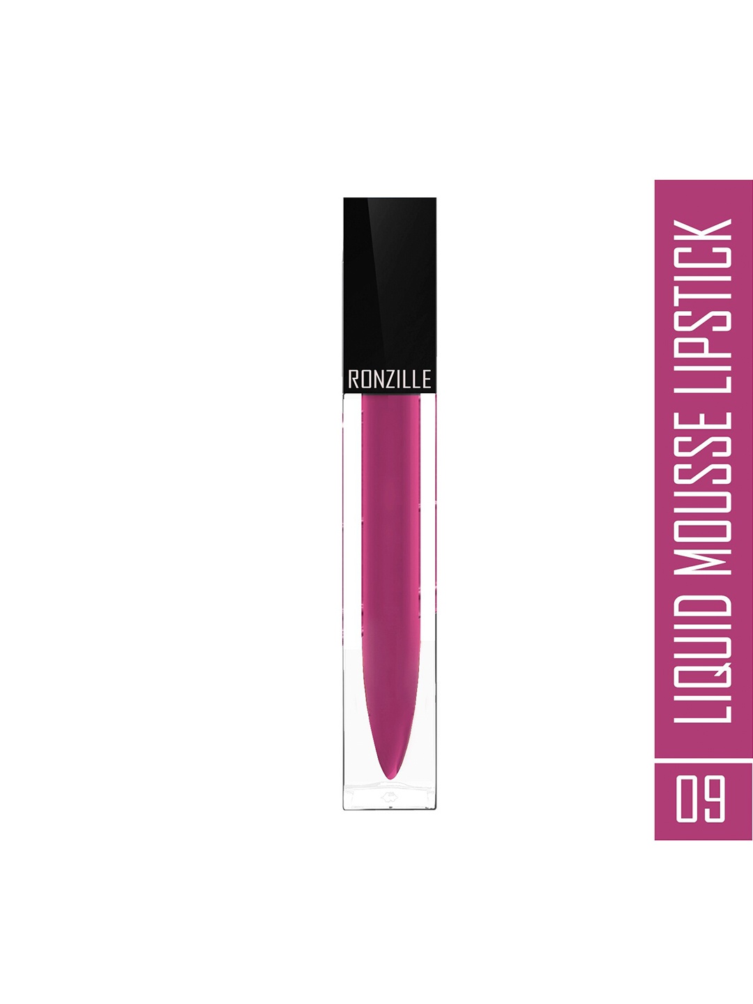 

Ronzille Weightless Liquid Mousse Long Smash Lipstick 5 ml - Fuchsia Chic 09, Pink