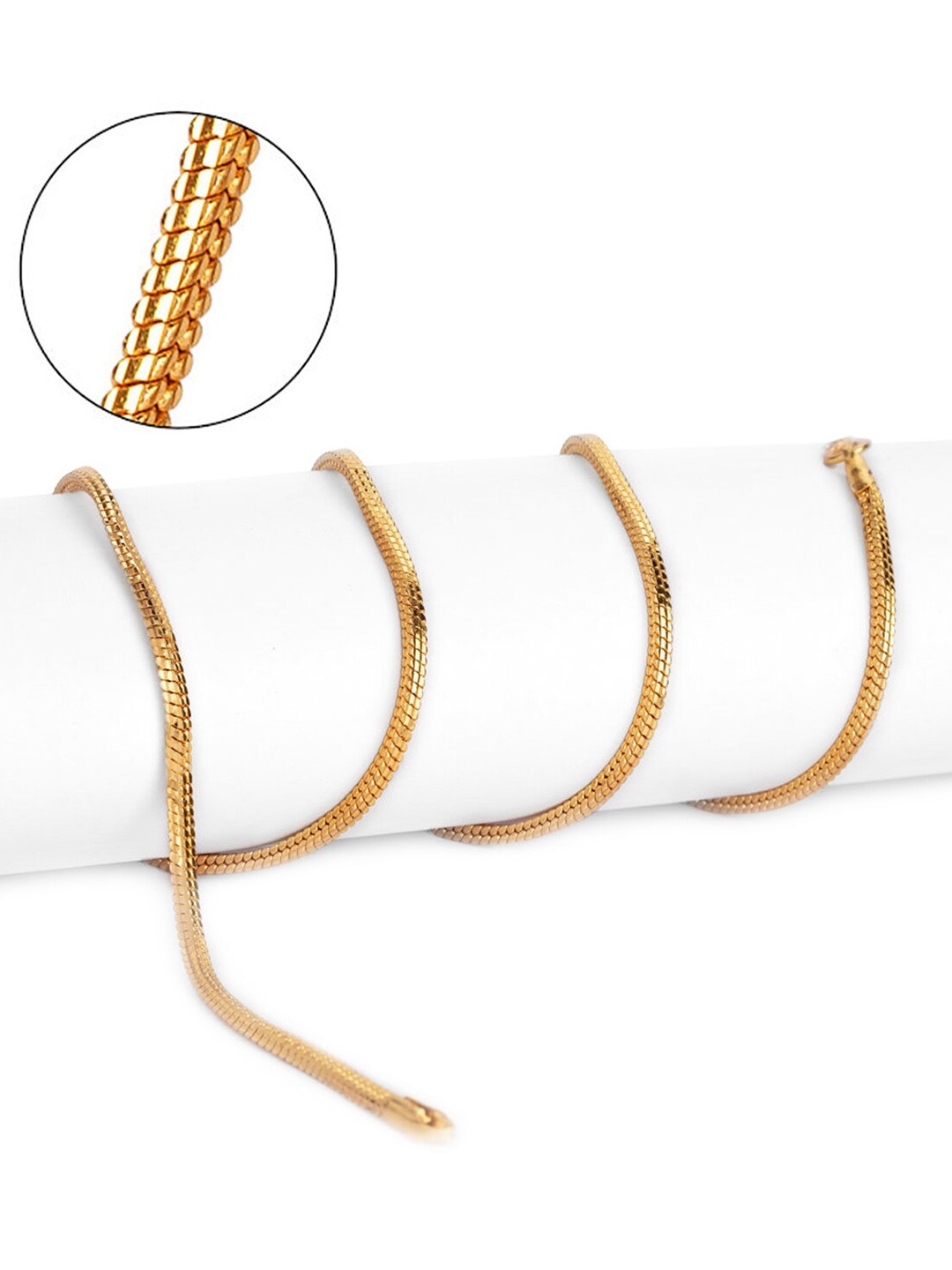 

AanyaCentric Gold-Plated Long Chain