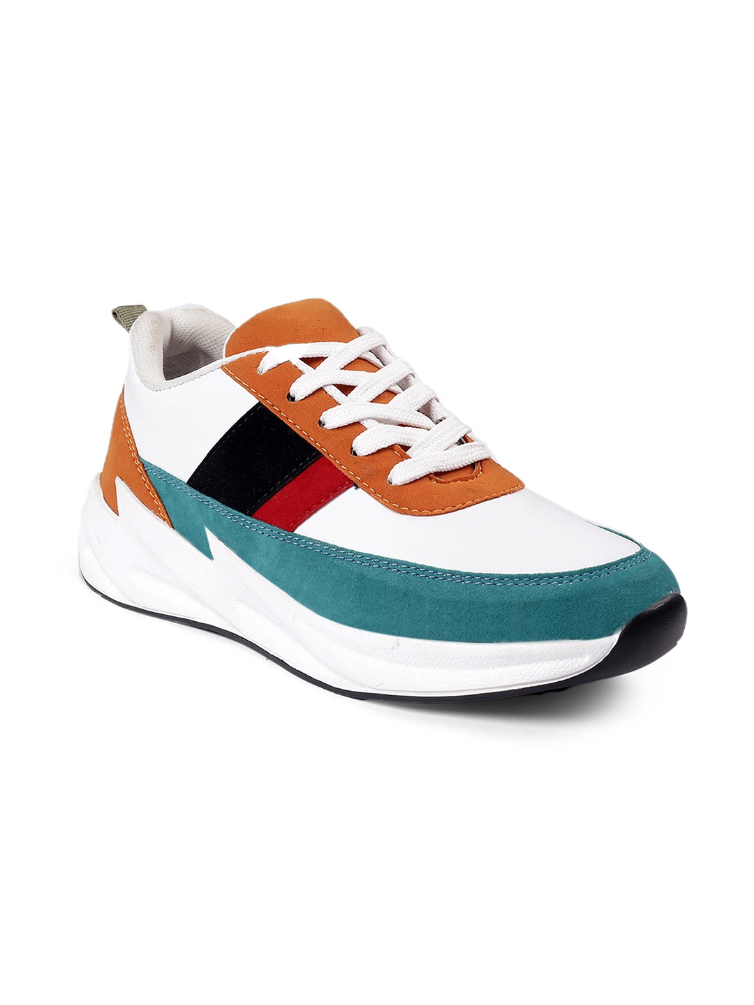 

mr wonker Men Running Shoes, White