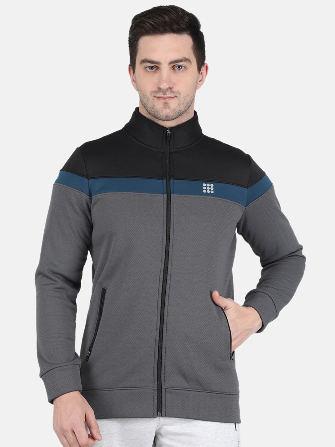

rock.it Colourblocked Sweatshirt, Grey