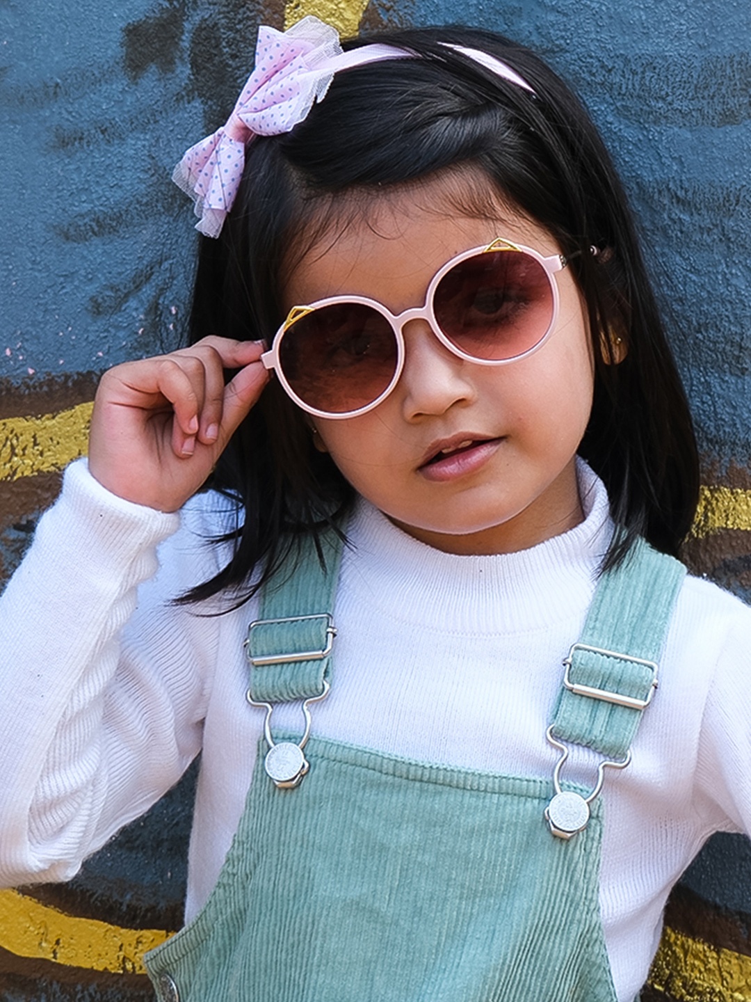 

DukieKooky Kids Round Sunglasses with UV Protected Lens, Grey