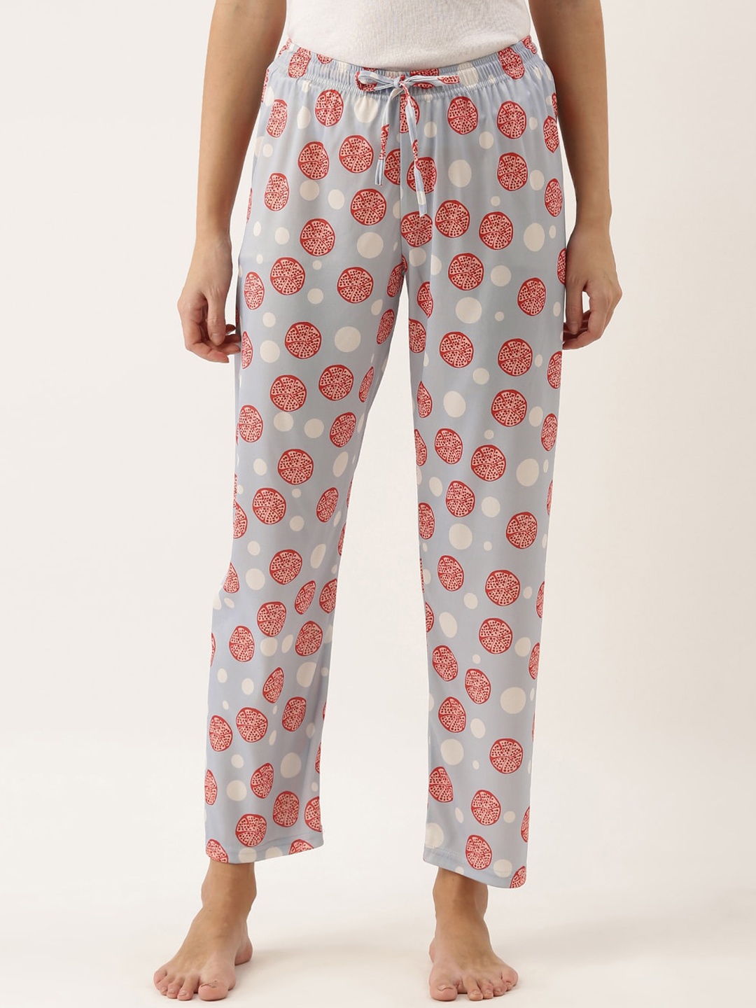 

Bannos Swagger Women Printed Lounge Pants, Blue