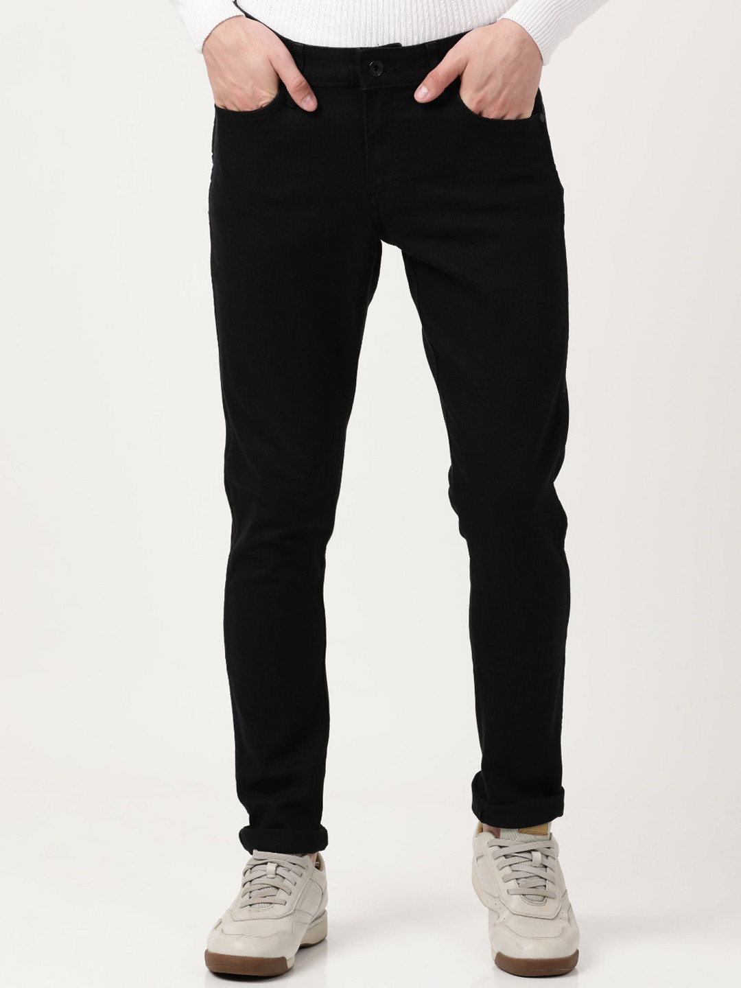 

Wrangler Men Blue Vegas Skinny Fit Low-Rise Stretchable Cotton Jeans