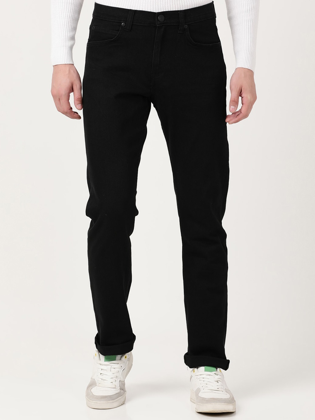

Lee Men Black Rodeo Relaxed Fit Stretchable Jeans
