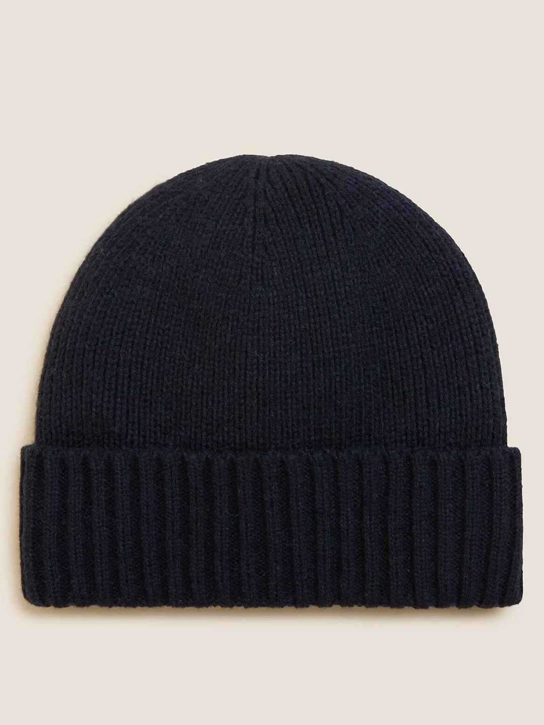 

Marks & Spencer Men Beanie, Navy blue