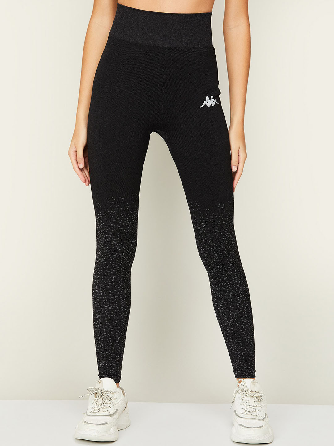 

Kappa Women Solid Tights, Black