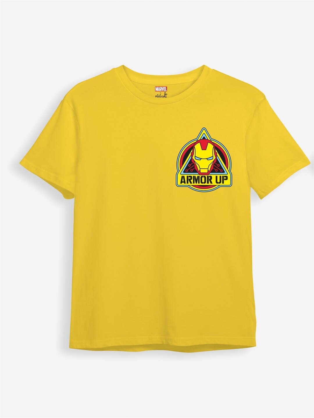 

Minicult Kids Cotton T-shirt, Yellow