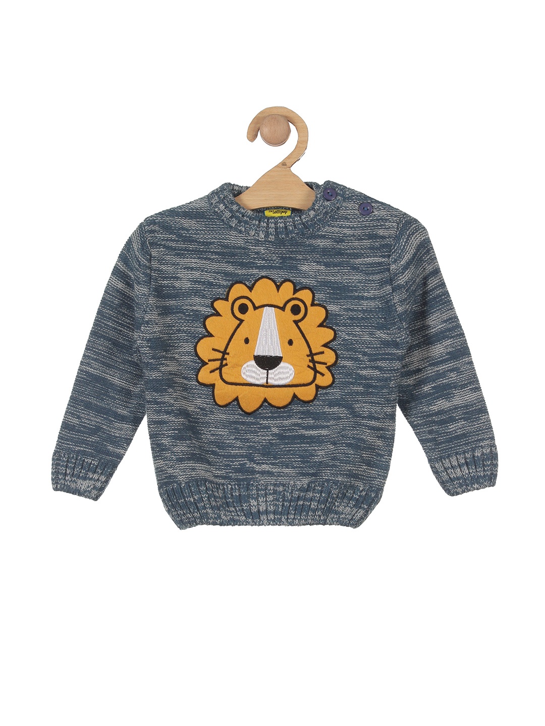 

Lil Lollipop Kids Printed Pullover, Blue