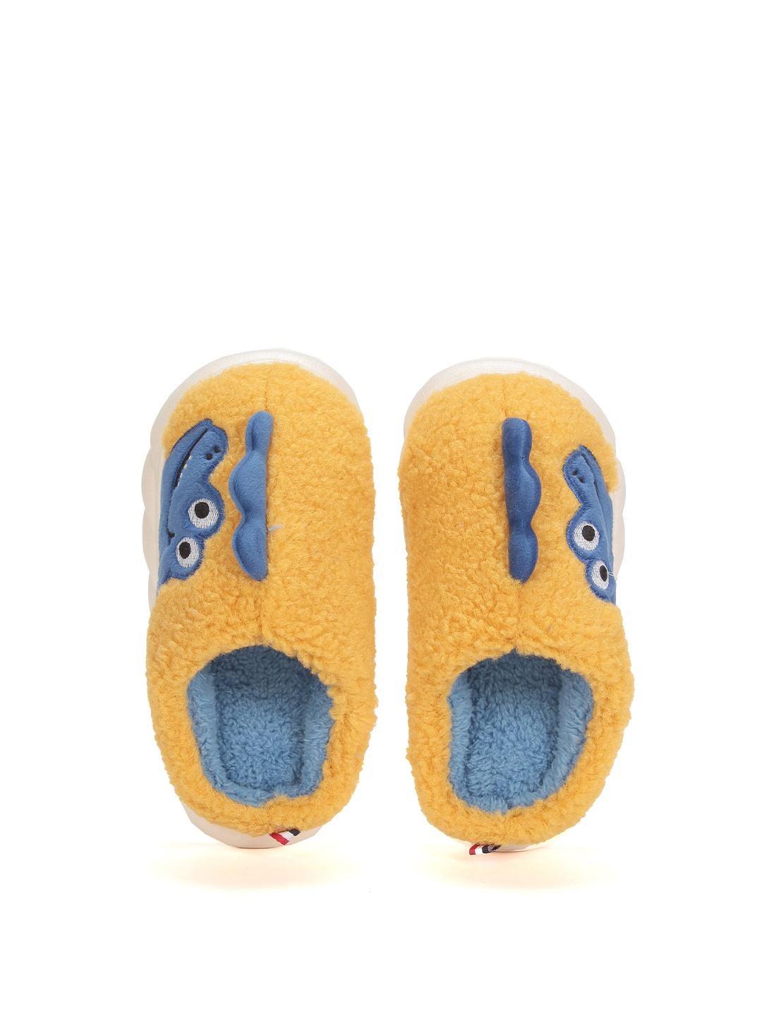 

Lil Lollipop Kids Crocodile Warm Winter Room Slippers, Yellow