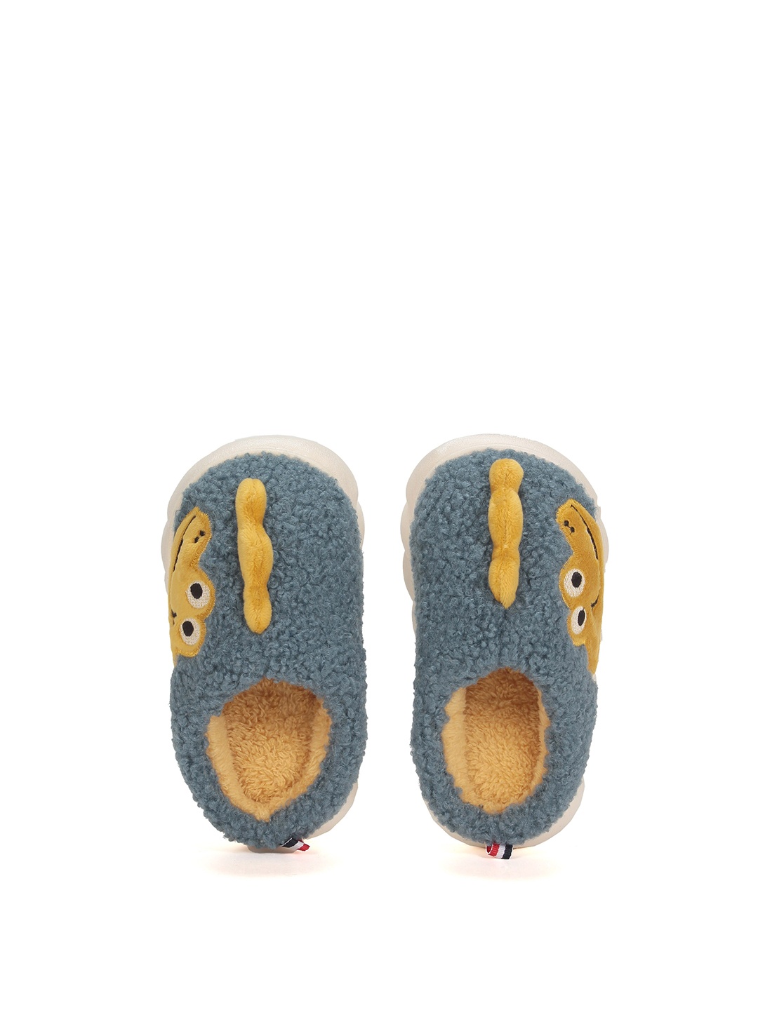 

Lil Lollipop Kids Crocodile Warm Winter Room Slippers, Blue