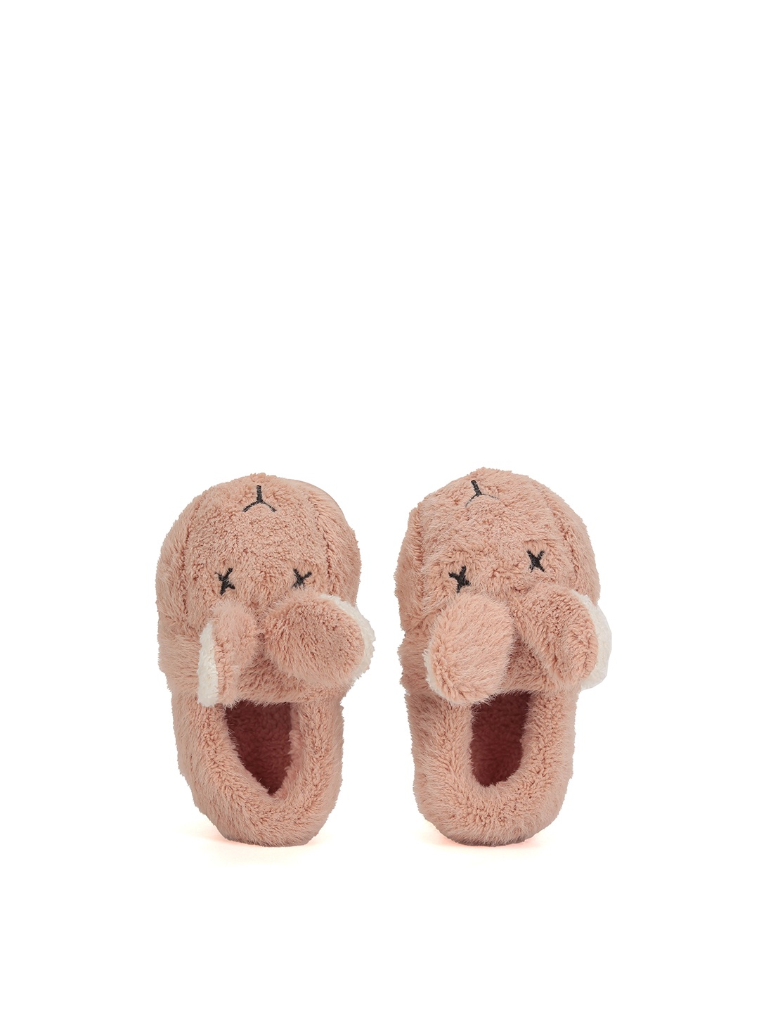 

Lil Lollipop Kids Rabbit Warm Winter Room Slippers, Pink