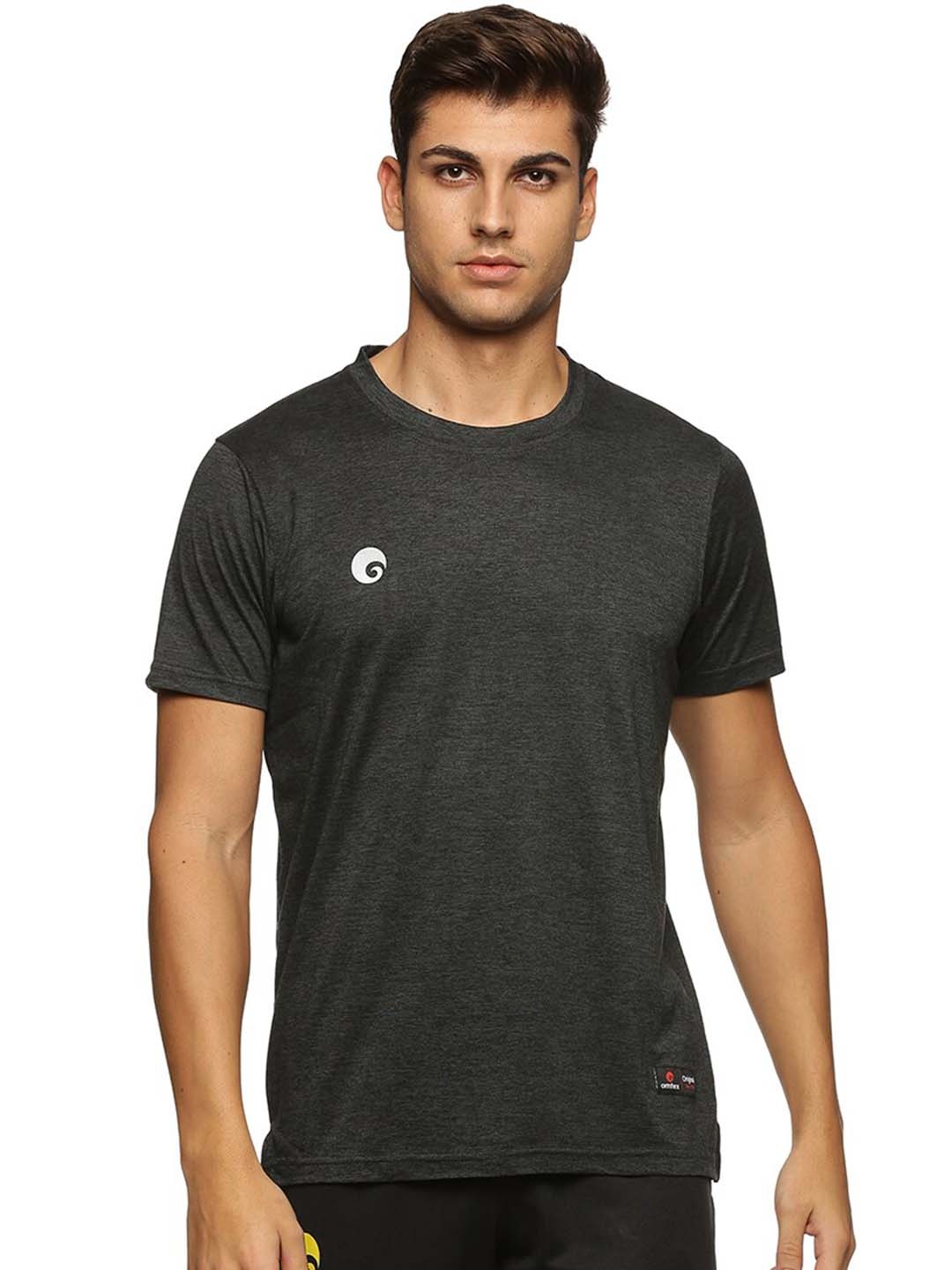 

Omtex Men T-shirt, Charcoal