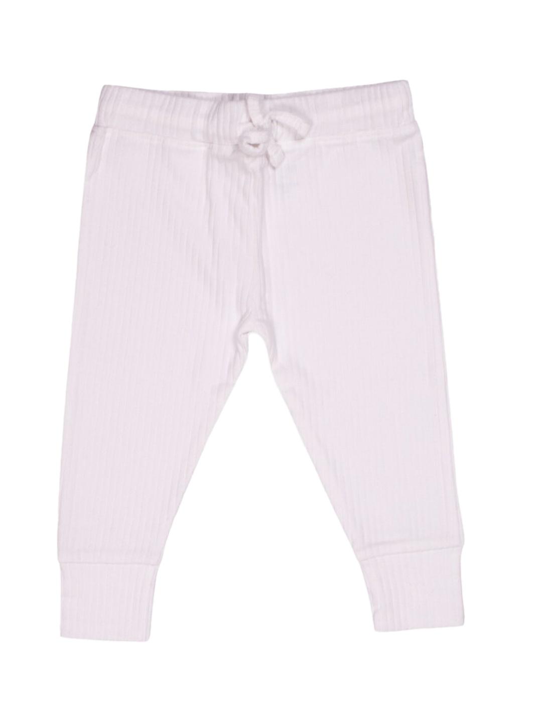 

Softsens Kids Cotton Ribbed Thermal Bottoms, White