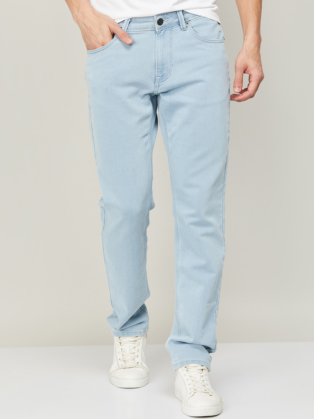 

Fame Forever by Lifestyle Men Stretchable Cotton Jeans, Blue