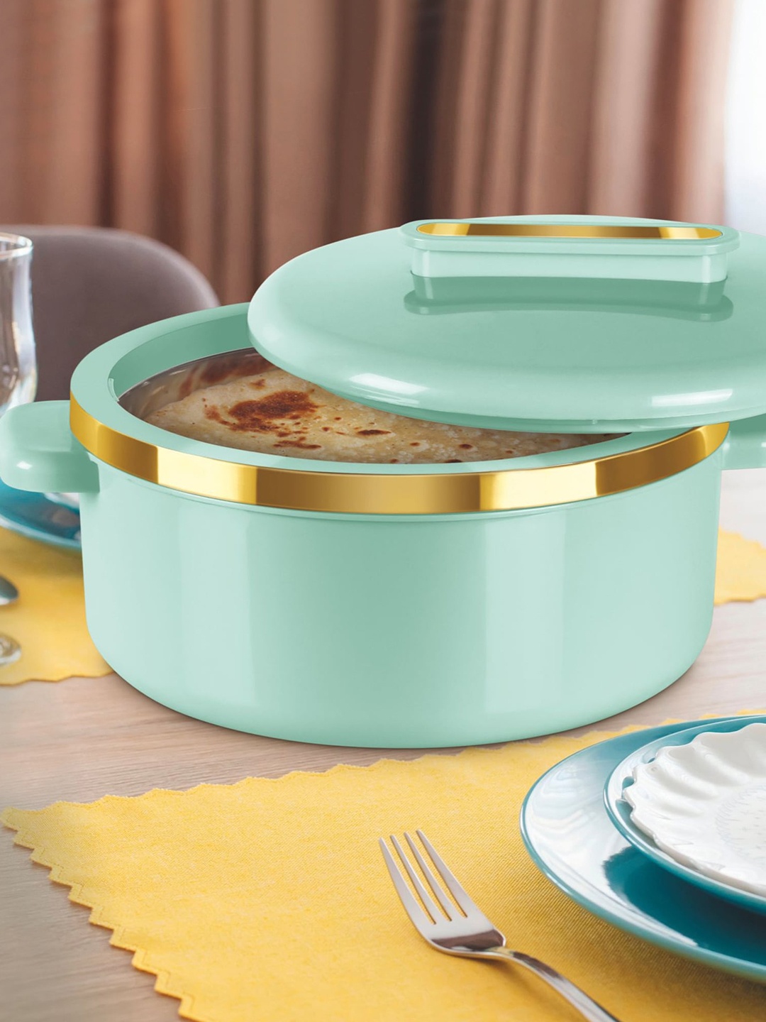 

Milton Curve 1000 Light Green Inner Stainless Steel Casserole 840 ml