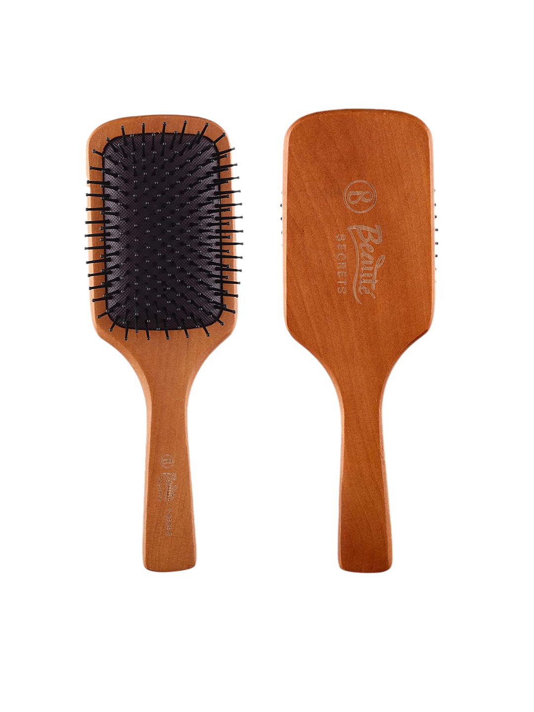 

Beaute Secrets Long Detangling Paddle Hair Brush - Brown