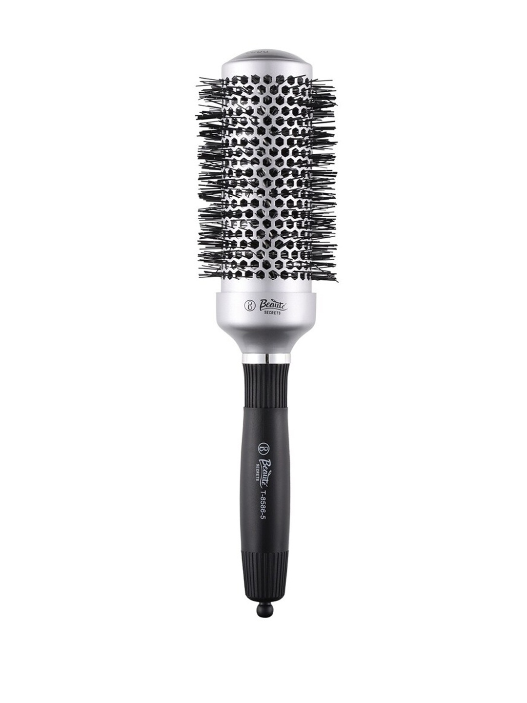 

Beaute Secrets Round Hot Curling Roller Hair Brush - Grey