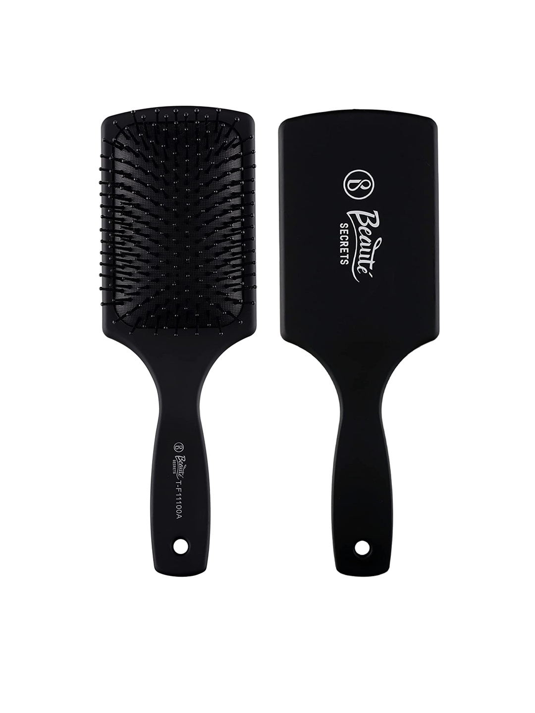 

Beaute Secrets Large Paddle Hair Brush For All Hair Types - Black