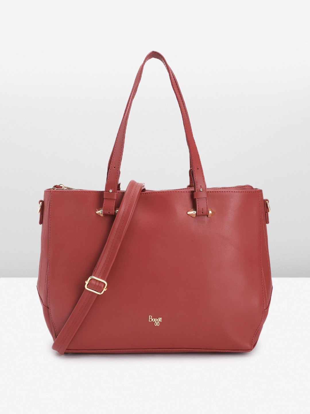 

Baggit Structured Shoulder Bag, Red