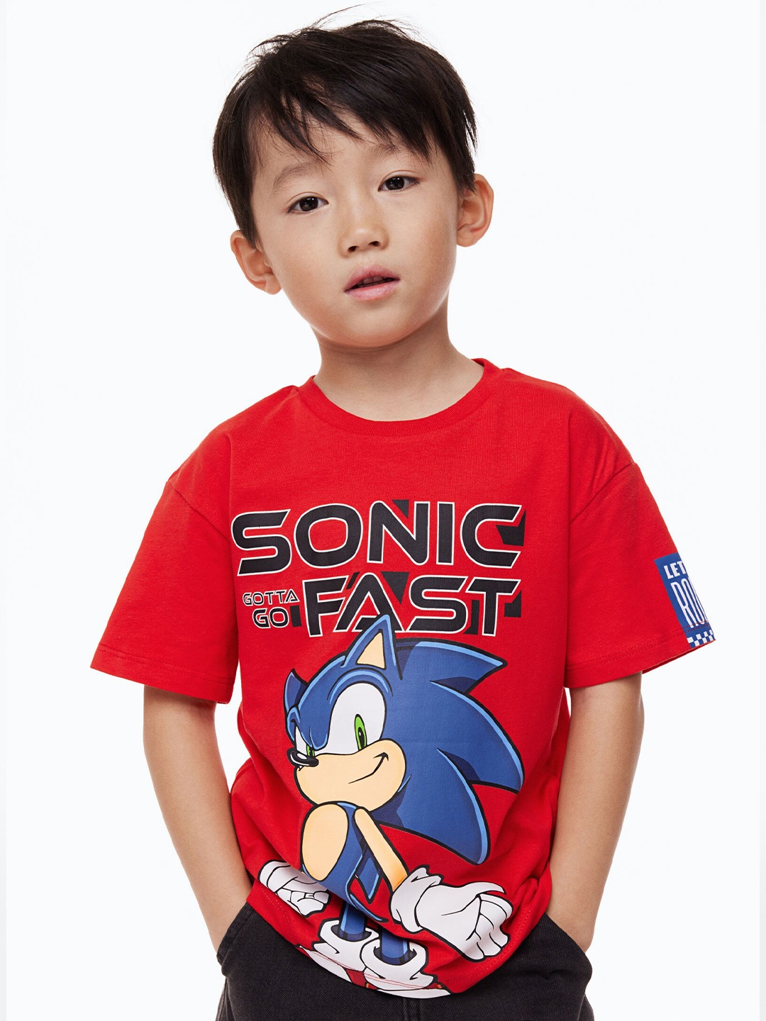 

H&M Boys Print-Motif T-shirt, Red