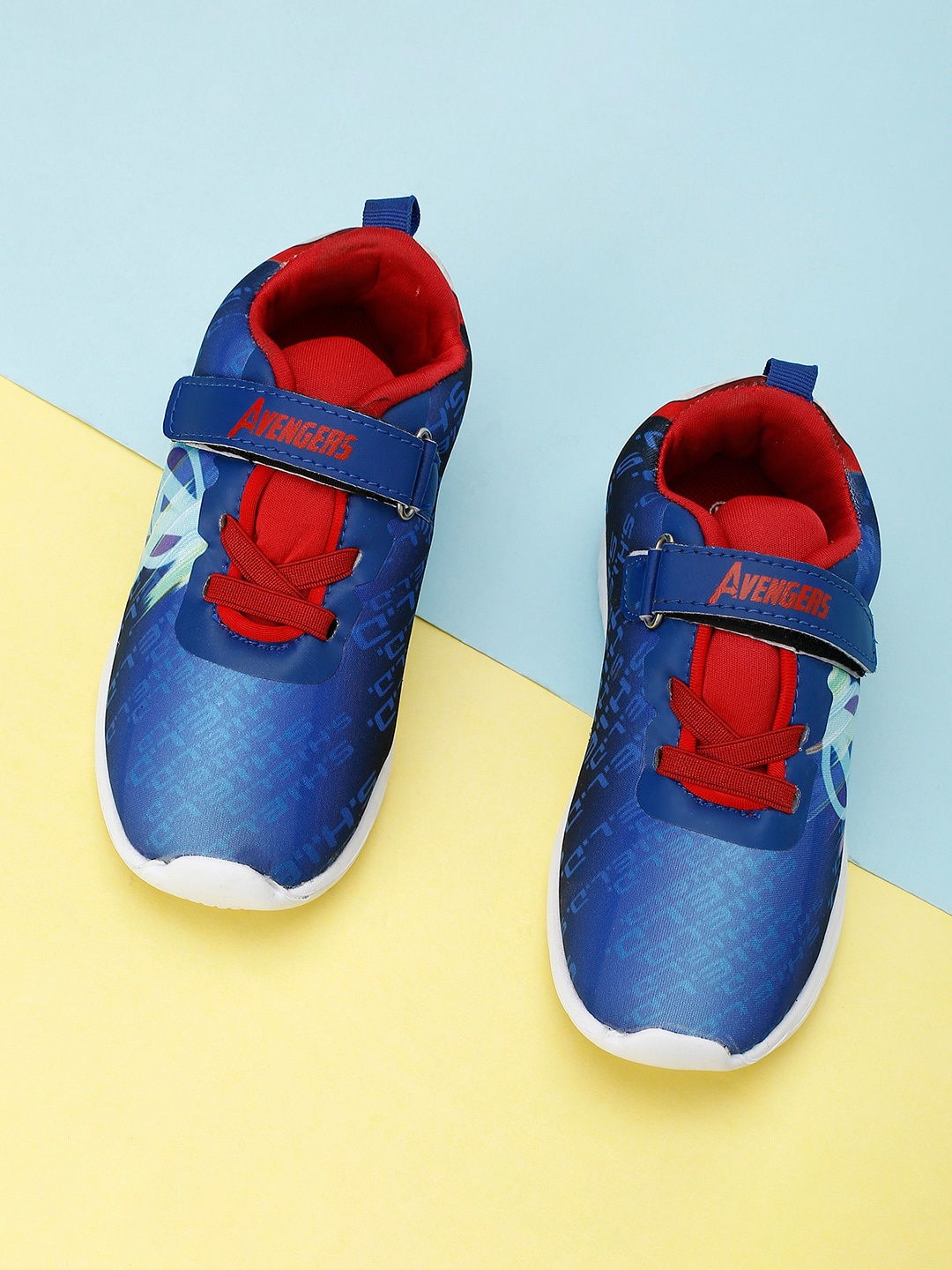 

Fame Forever by Lifestyle Boys Printed Slip-On Sneakers, Blue