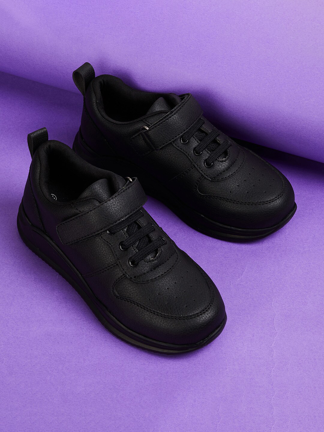 

Fame Forever by Lifestyle Boys PU Sneakers, Black