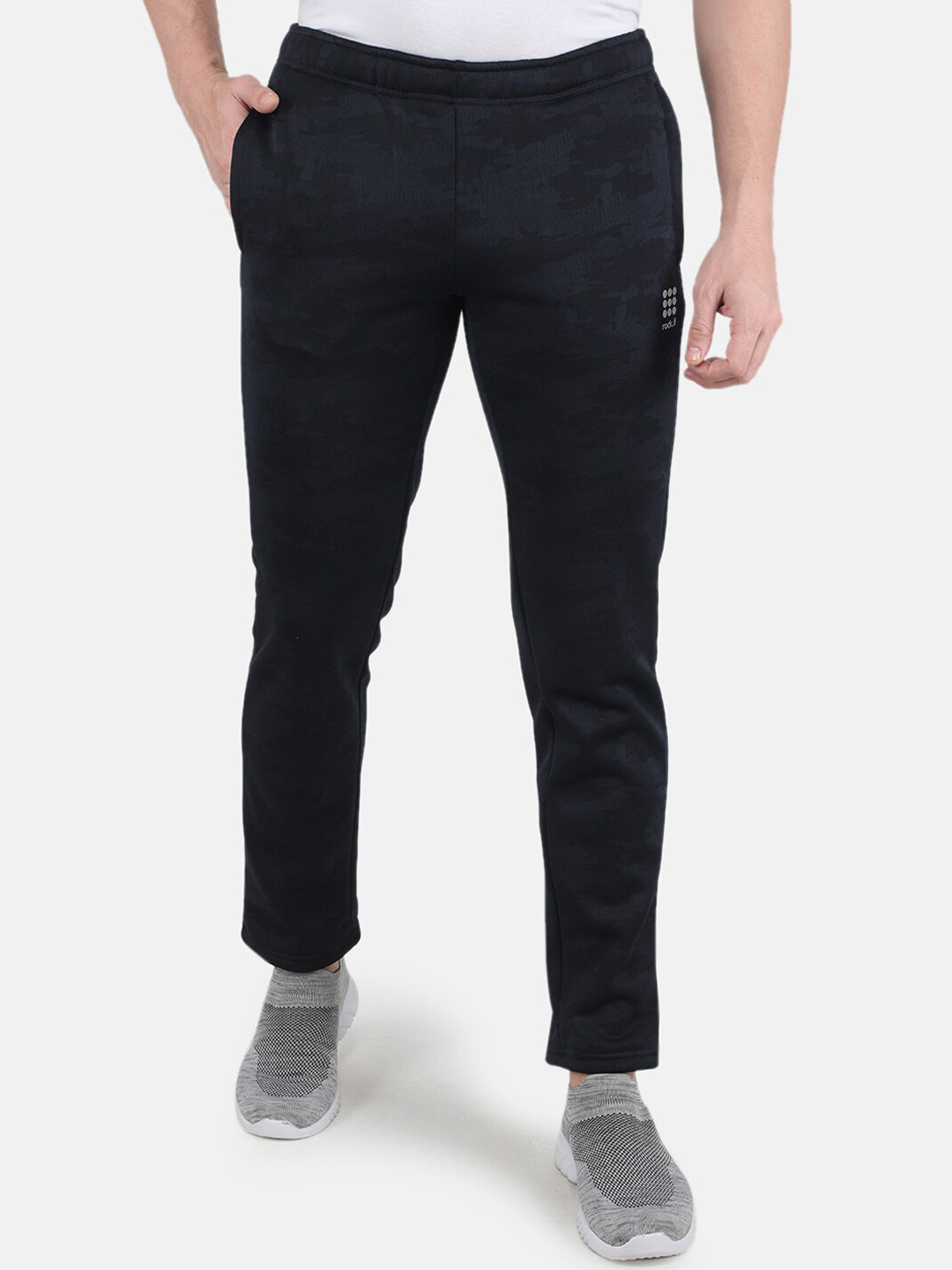 

rock.it Men Sports Track Pants, Navy blue