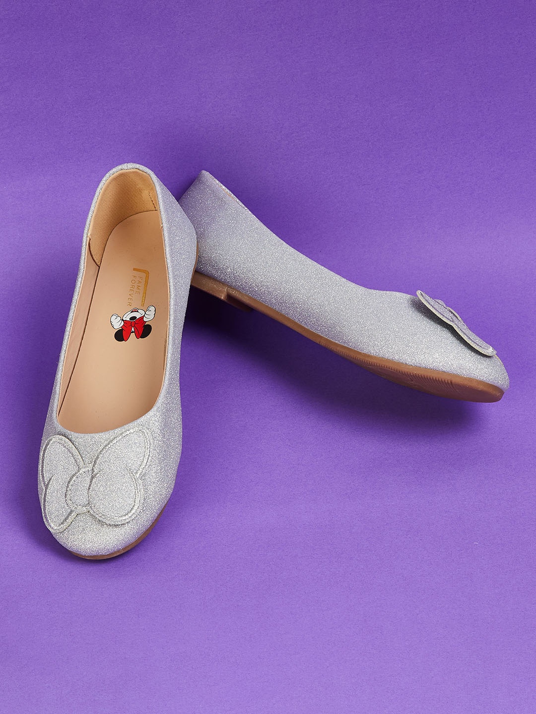 

Fame Forever by Lifestyle Girls Ballerinas Flats, Silver