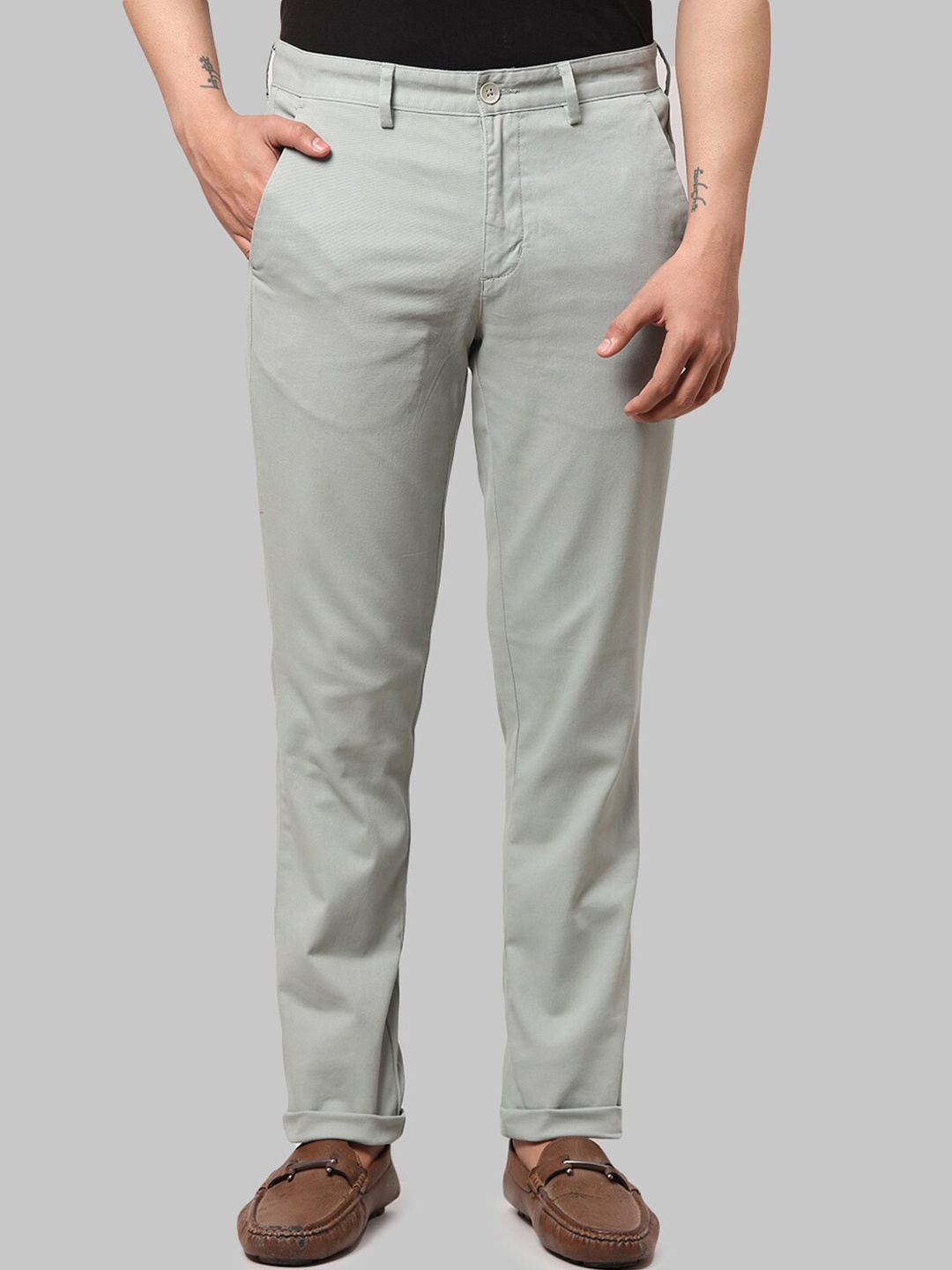 

Park Avenue Men Casual Trouser, Grey
