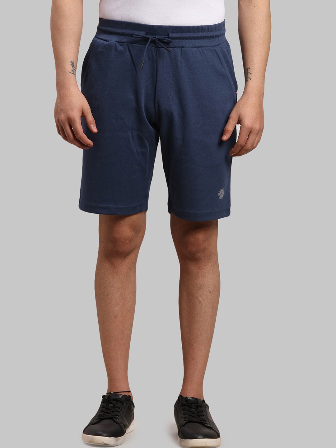 

Parx Men Regular Shorts, Blue