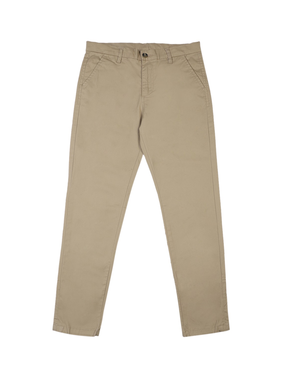 

Peter England Boys Pure Cotton Chinos Trouser, Khaki
