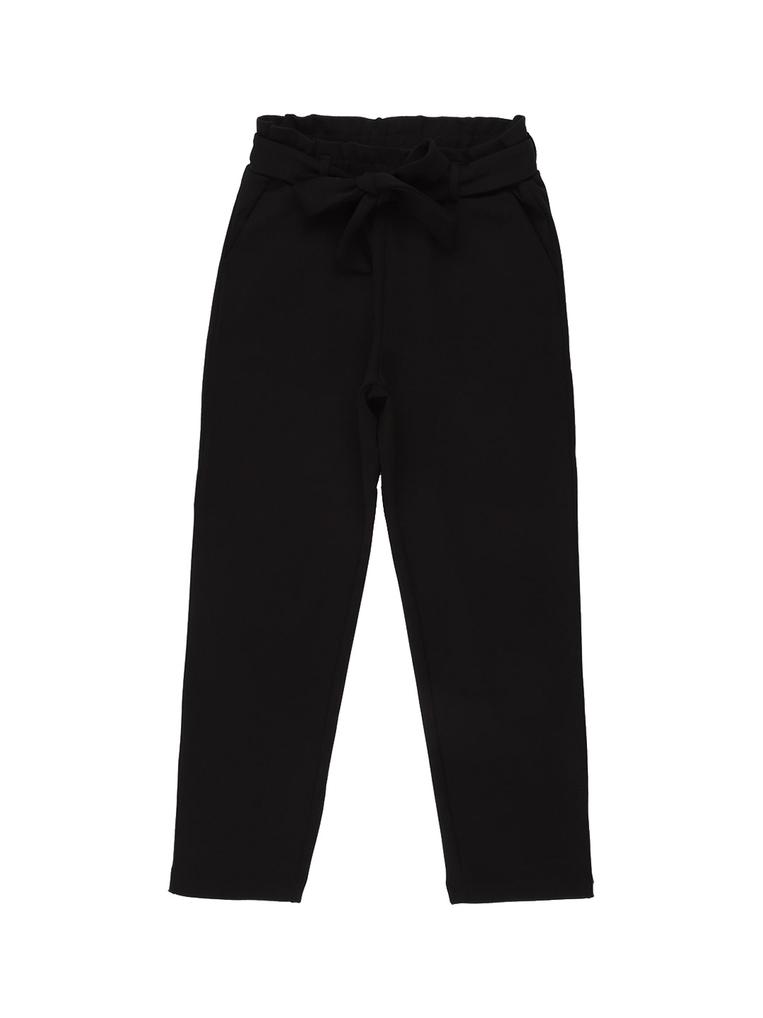 

Peter England Girls Mid-rise Trousers, Black