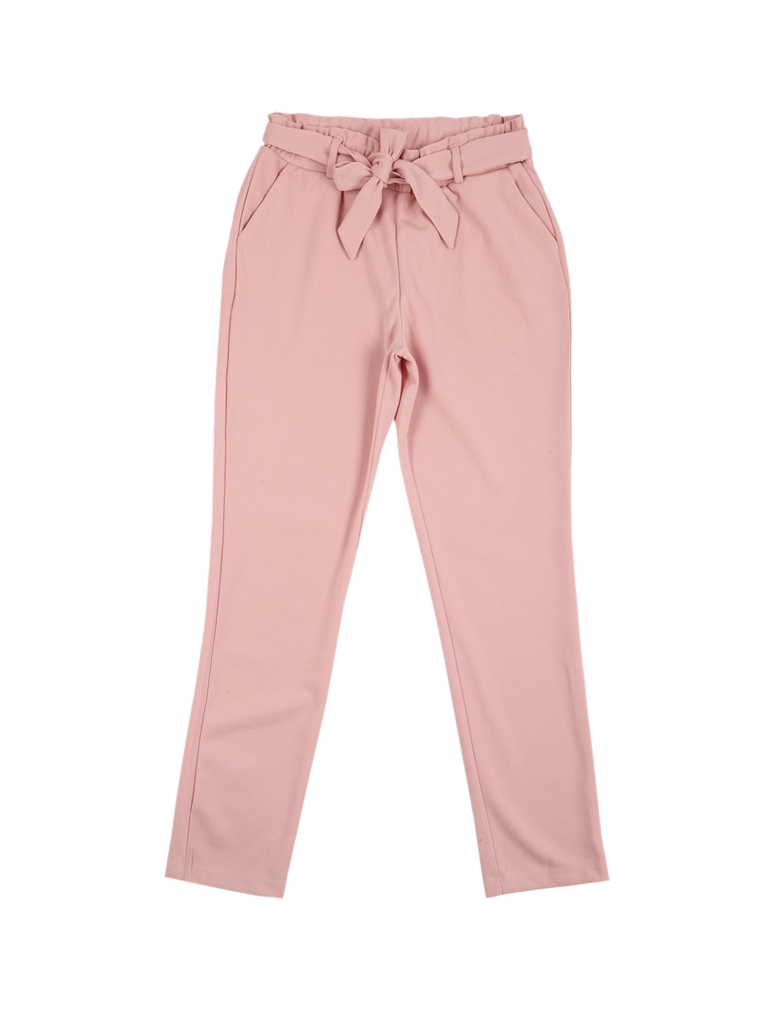 

Peter England Girls Regular Fit Chinos Trouser, Pink