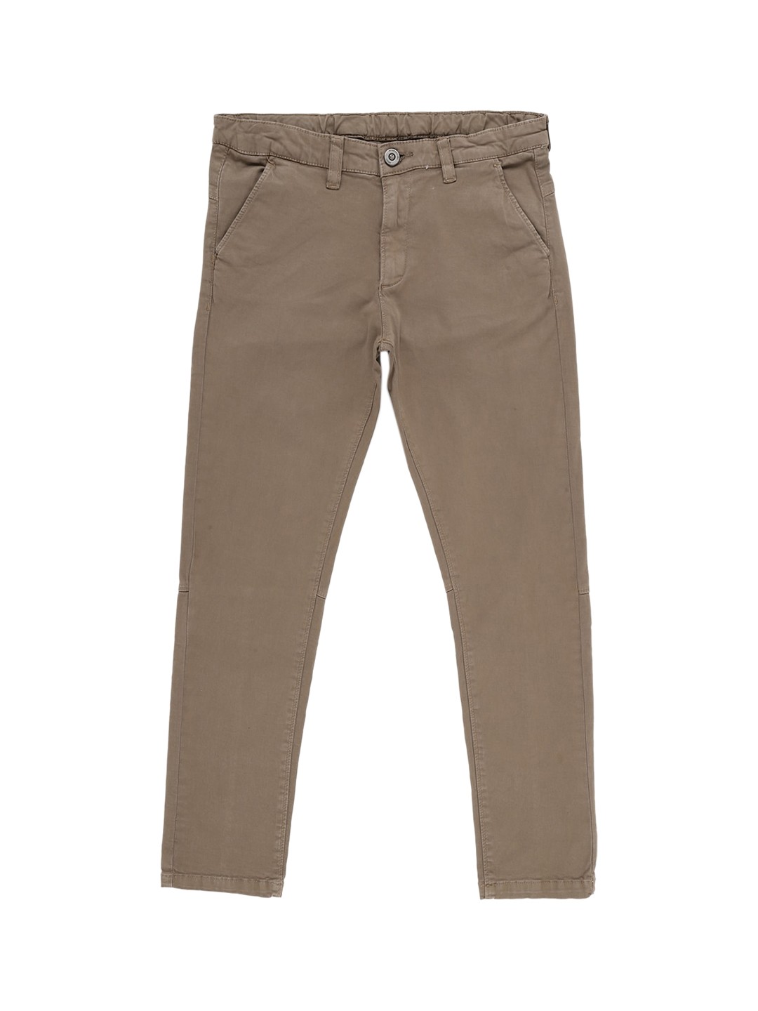 

Peter England Boys Skinny Fit Chinos Trousers, Brown