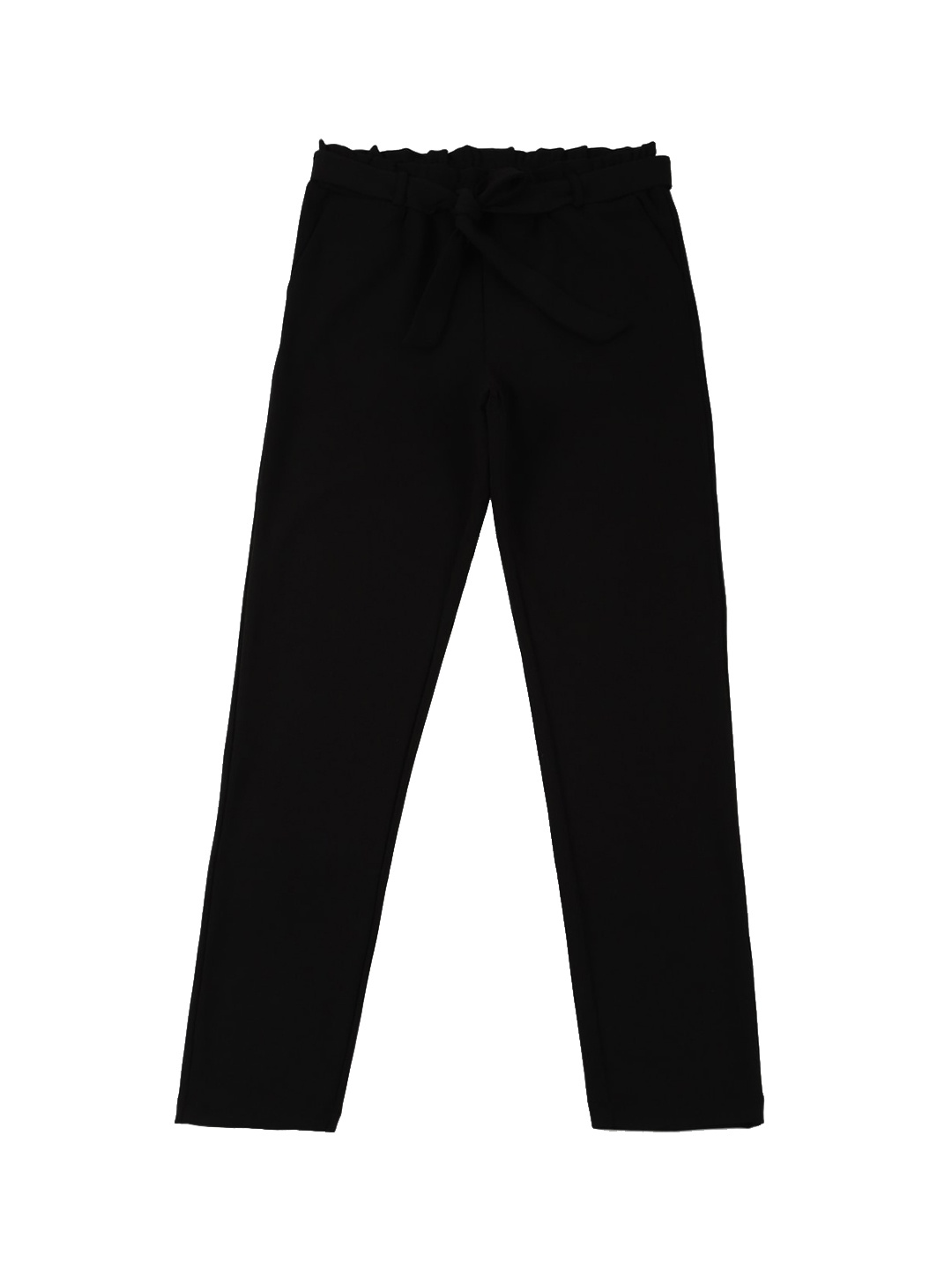 

Peter England Girls Mid Rise Chinos Trouser, Black