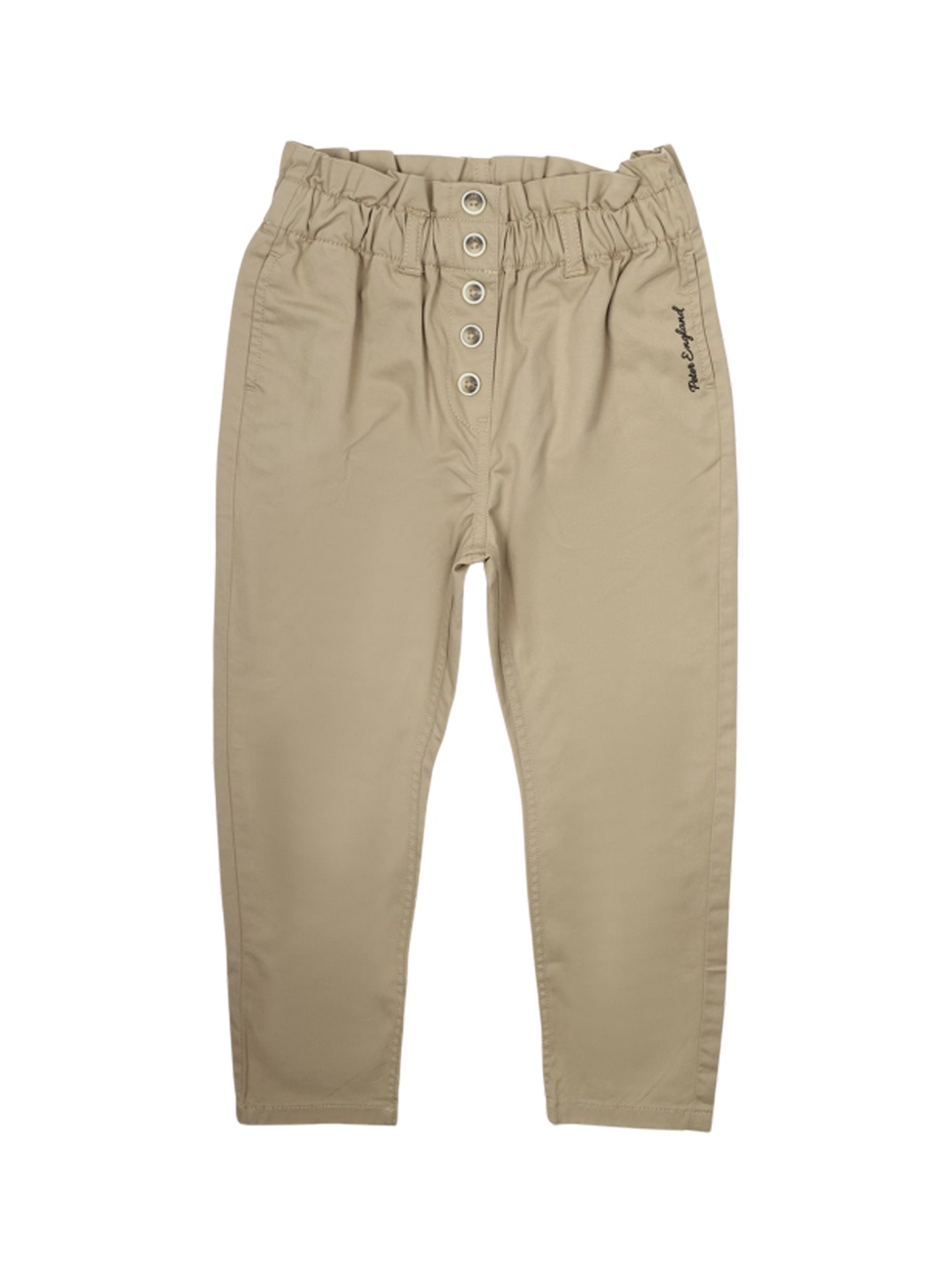 

Peter England Girls Cotton Chinos Trouser, Beige