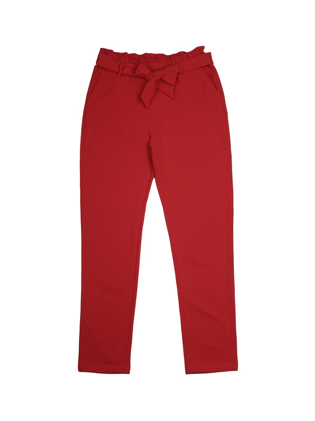 

Peter England Girls Slip On Chinos Trouser, Red