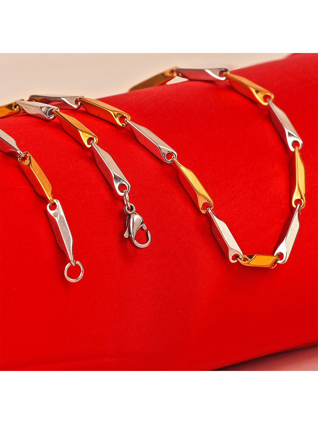 

The Pari Rhodium-Plated Handcrafted Chain, Silver