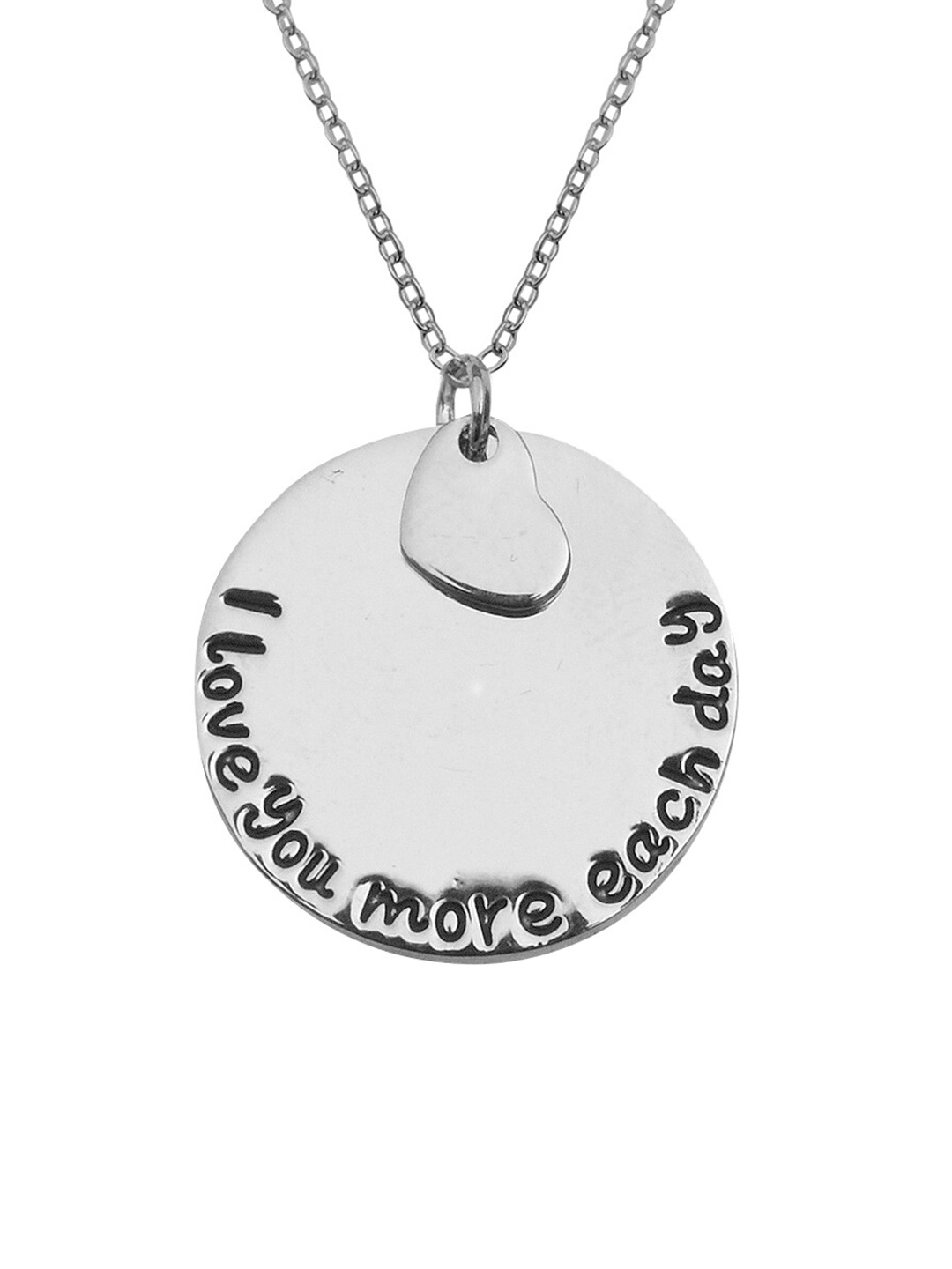 

The Pari Silver-Plated Stainless Steel Necklace