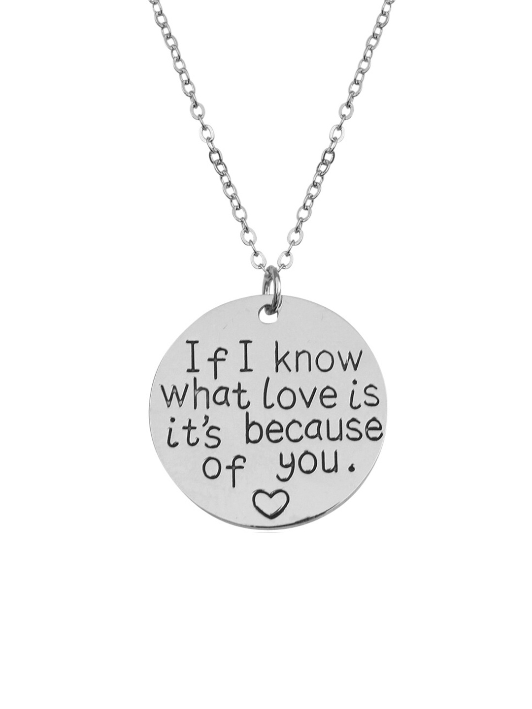 

The Pari Silver-Plated Stainless Steel Chain