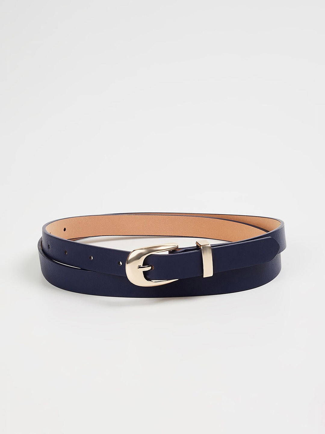 

Ginger by Lifestyle Women Synthetic Belt, Navy blue