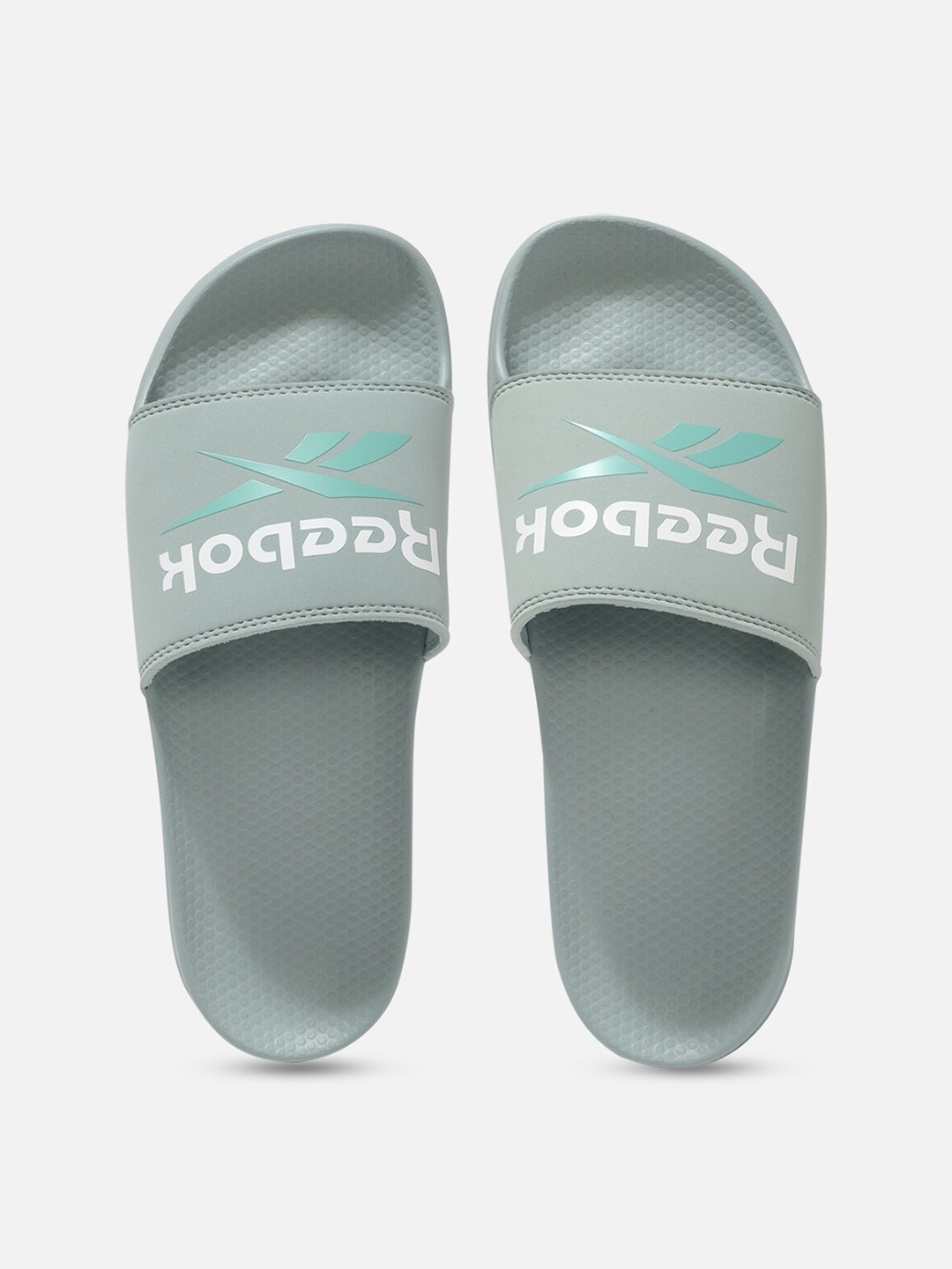 

Reebok Women Printed Sliders, Grey