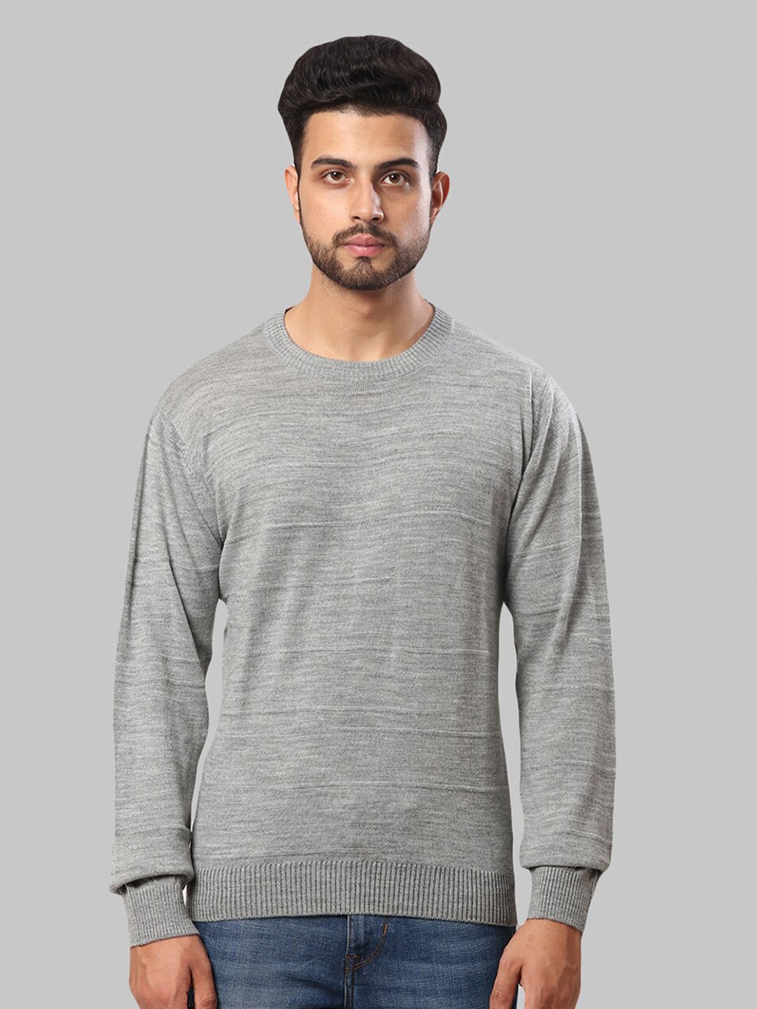 

Raymond Men Pullover Sweater, Grey