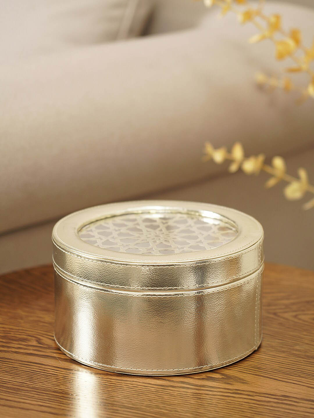 

Pure Home and Living Jewellery Organiser, Gold
